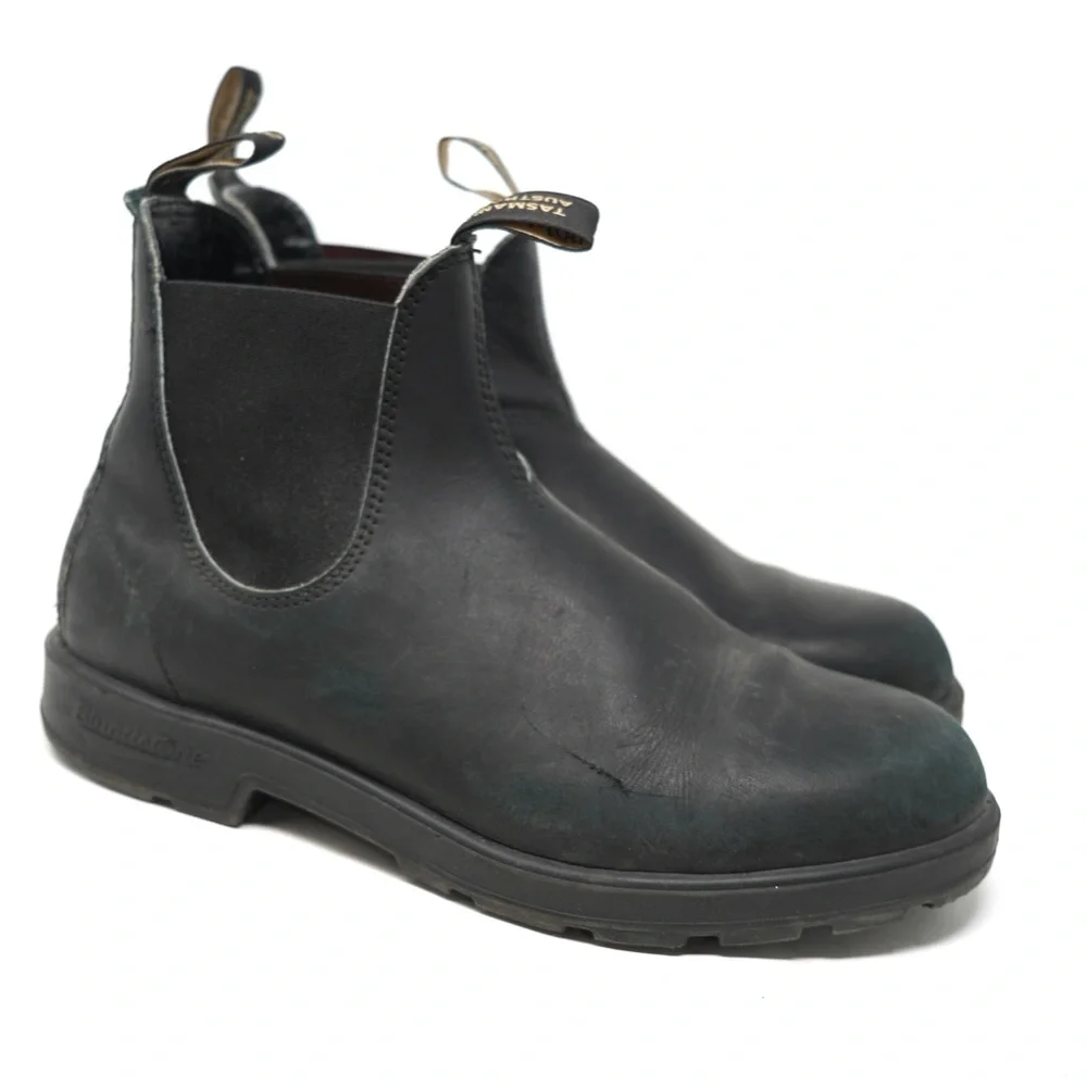 Blundstone Black Leather Boots - Picture 1 of 13